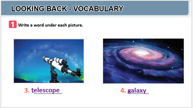 Giáo án điện tử Tiếng Anh 8 Global Success Unit 12 Looking Back | PPT Tiếng Anh 8