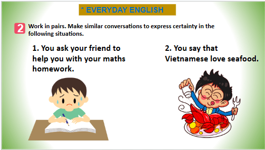 Giáo án điện tử Tiếng Anh 8 Global Success Unit 6 Communication | PPT Tiếng Anh 8