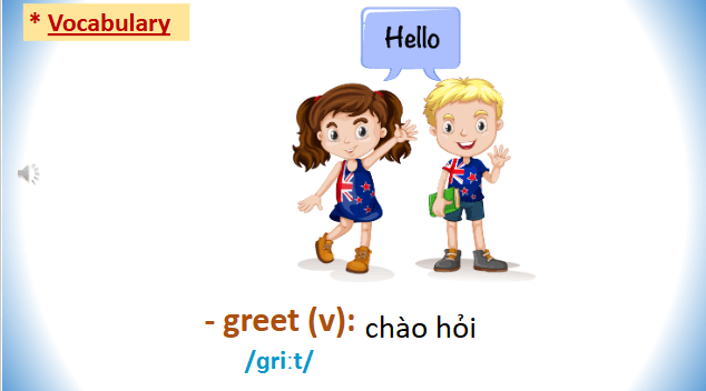 Giáo án điện tử Tiếng Anh 8 Global Success Unit 6 Getting Started | PPT Tiếng Anh 8