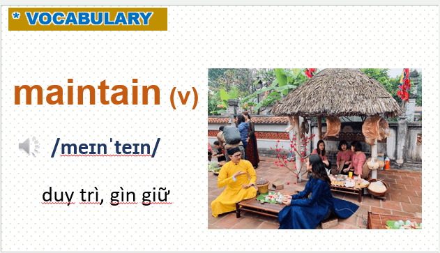 Giáo án điện tử Tiếng Anh 8 Global Success Unit 6 Skills 1 | PPT Tiếng Anh 8