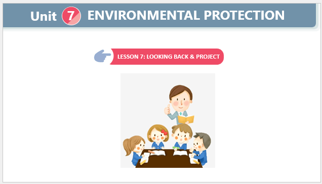 Giáo án điện tử Tiếng Anh 8 Global Success Unit 7 Project | PPT Tiếng Anh 8