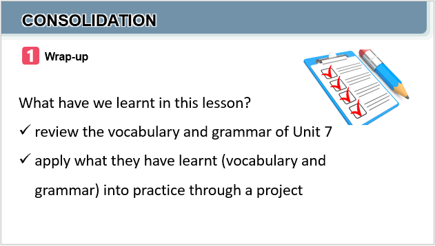 Giáo án điện tử Tiếng Anh 8 Global Success Unit 7 Project | PPT Tiếng Anh 8