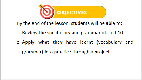 Giáo án điện tử Tiếng Anh 9 Global Success Unit 10 Project | PPT Tiếng Anh 9