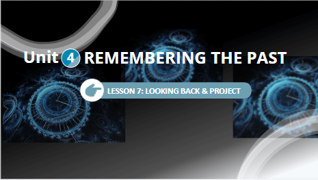 Giáo án điện tử Tiếng Anh 9 Global Success Unit 4 Looking Back | PPT Tiếng Anh 9