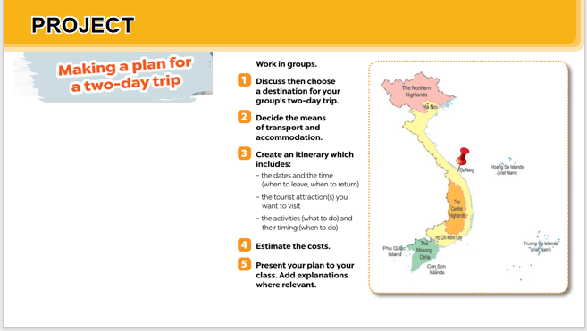Giáo án điện tử Tiếng Anh 9 Global Success Unit 8 Project | PPT Tiếng Anh 9
