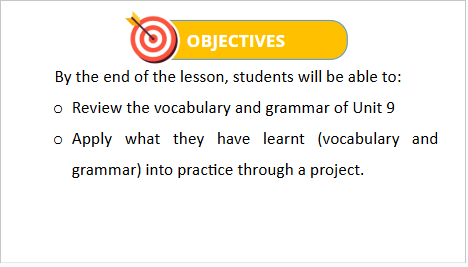 Giáo án điện tử Tiếng Anh 9 Global Success Unit 9 Project | PPT Tiếng Anh 9