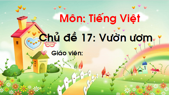 Giáo án điện tử Bài 1: iêng, yêng lớp 1 | PPT Tiếng Việt lớp 1 Chân trời sáng tạo