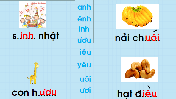 Giáo án điện tử Bài 1: iêu, uôc, ươc lớp 1 | PPT Tiếng Việt lớp 1 Chân trời sáng tạo