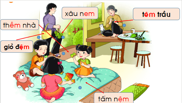 Giáo án điện tử Bài 2: em, êm lớp 1 | PPT Tiếng Việt lớp 1 Chân trời sáng tạo