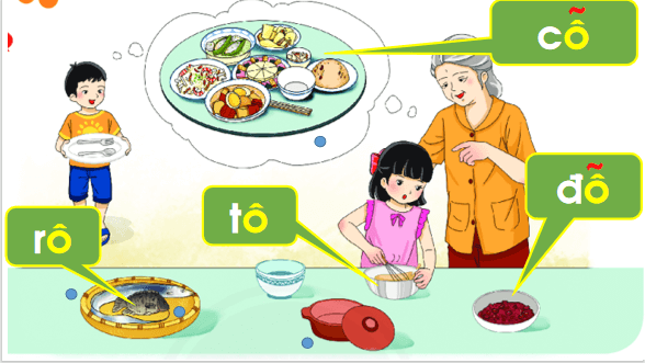 Giáo án điện tử Bài 2: Ô, ô, dấu ngã lớp 1 | PPT Tiếng Việt lớp 1 Chân trời sáng tạo