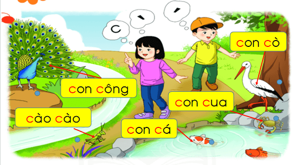 Giáo án điện tử Bài 3: C, c, dấu huyền, dấu sắc lớp 1 | PPT Tiếng Việt lớp 1 Chân trời sáng tạo