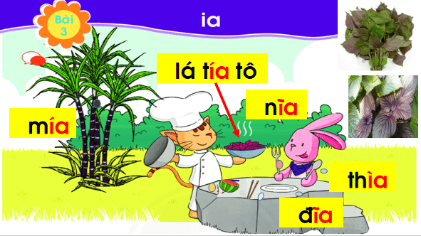 Giáo án điện tử Bài 3: ia lớp 1 | PPT Tiếng Việt lớp 1 Chân trời sáng tạo