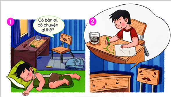 Giáo án điện tử Bài 4: Chuyện ghế và bàn lớp 1 | PPT Tiếng Việt lớp 1 Chân trời sáng tạo