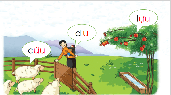 Giáo án điện tử Bài 4: iu, ưu lớp 1 | PPT Tiếng Việt lớp 1 Chân trời sáng tạo