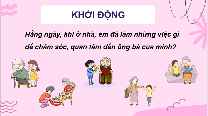Giáo án điện tử Bà nội, bà ngoại lớp 2 | PPT Tiếng Việt lớp 2 Cánh diều