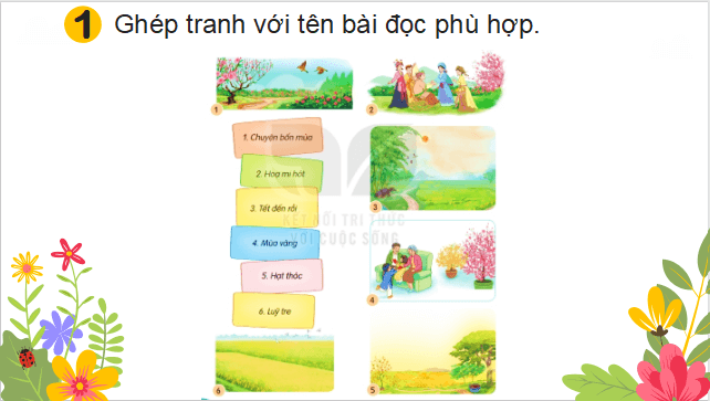 Giáo án điện tử Ôn tập giữa học kì 2 lớp 2 | PPT Tiếng Việt lớp 2 Kết nối tri thức