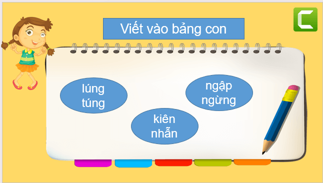 Giáo án điện tử Viết trang 24 lớp 2 | PPT Tiếng Việt lớp 2 Cánh diều