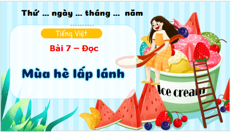 Giáo án điện tử Mùa hè lấp lánh trang 34, 35 lớp 3 | PPT Tiếng Việt lớp 3 Kết nối tri thức