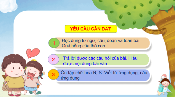 Giáo án điện tử Quả hồng của thỏ con trang 44, 45 Tập 2 lớp 3 | PPT Tiếng Việt lớp 3 Kết nối tri thức