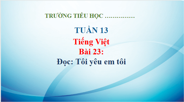 Giáo án điện tử Tôi yêu em tôi trang 104, 105 lớp 3 | PPT Tiếng Việt lớp 3 Kết nối tri thức