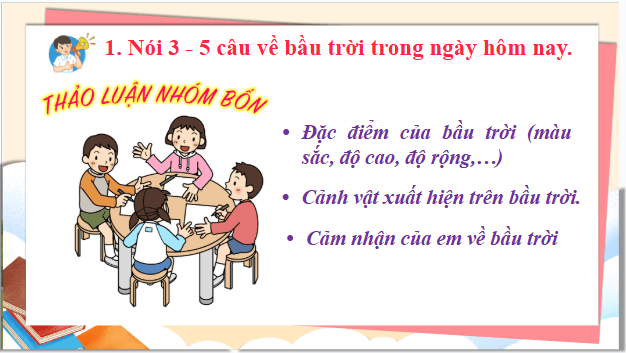 Giáo án điện tử Bầu trời trong mắt em trang 9 Tập 2 lớp 3 | PPT Tiếng Việt lớp 3 Kết nối tri thức