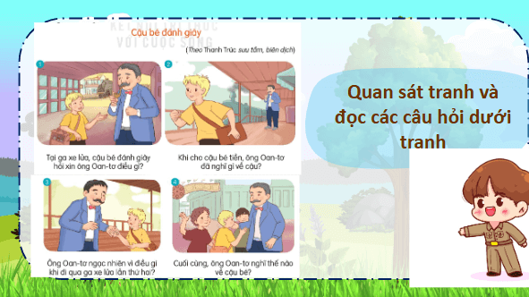 Giáo án điện tử Kể chuyện Cậu bé đánh giày trang 49, 50 Tập 2 lớp 3 | PPT Tiếng Việt lớp 3 Kết nối tri thức