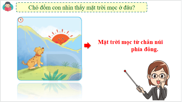 Giáo án điện tử Kể chuyện Chó đốm con và mặt trời trang 36 lớp 3 | PPT Tiếng Việt lớp 3 Kết nối tri thức