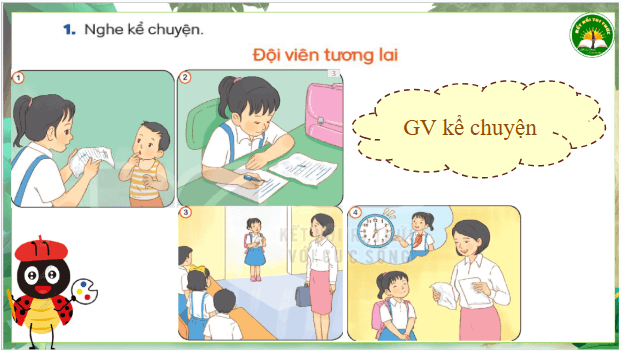 Giáo án điện tử Kể chuyện Đội viên tương lai trang 52 lớp 3 | PPT Tiếng Việt lớp 3 Kết nối tri thức