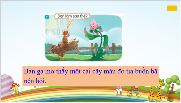 Giáo án điện tử Kể chuyện Sự tích hoa mào gà trang 33, 34 Tập 2 lớp 3 | PPT Tiếng Việt lớp 3 Kết nối tri thức