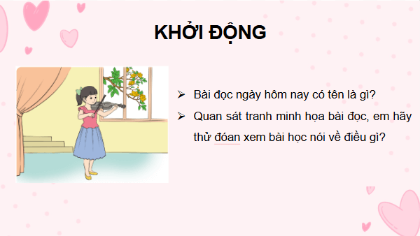 Giáo án điện tử Tiếng đàn lớp 3 | PPT Tiếng Việt lớp 3 Cánh diều