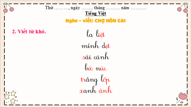 Giáo án điện tử Viết trang 90 Tập 2 lớp 3 | PPT Tiếng Việt lớp 3 Kết nối tri thức