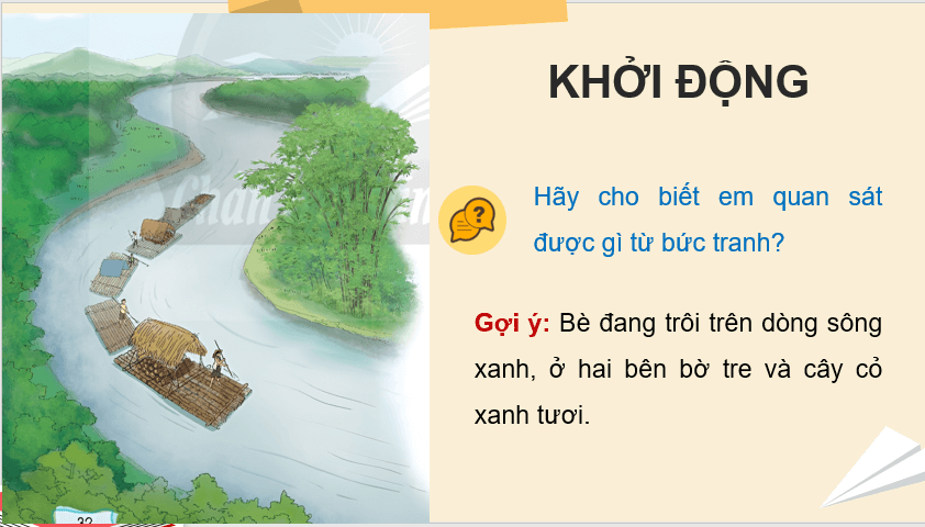 Giáo án điện tử Bè xuôi sông La lớp 4 | PPT Tiếng Việt lớp 4 Chân trời sáng tạo