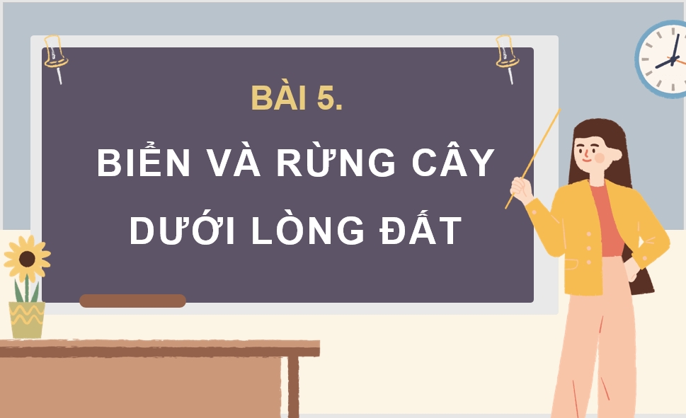 Giáo án điện tử Biển và rừng cây dưới lòng đất lớp 4 | PPT Tiếng Việt lớp 4 Chân trời sáng tạo