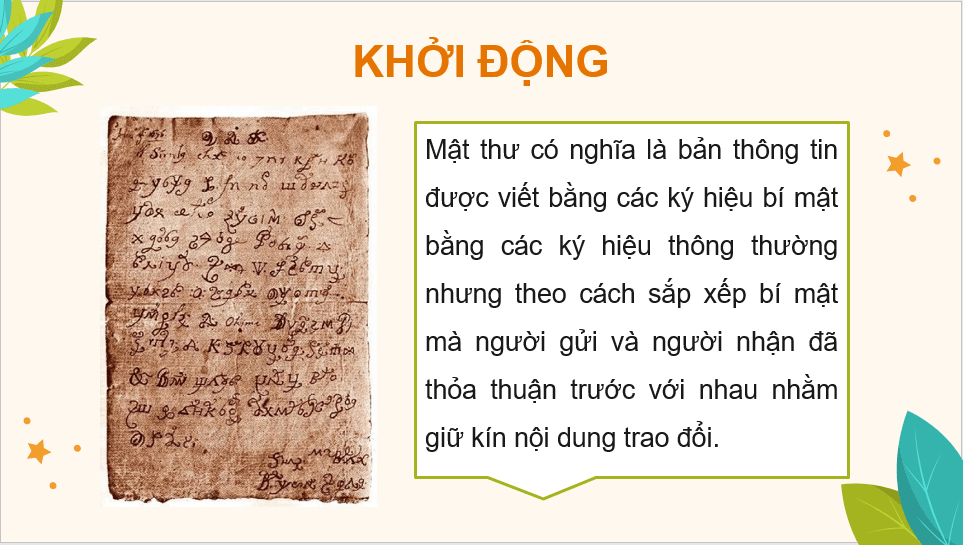 Giáo án điện tử Bức mật thư lớp 4 | PPT Tiếng Việt lớp 4 Cánh diều