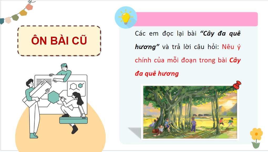 Giáo án điện tử Bước mùa xuân lớp 4 | PPT Tiếng Việt lớp 4 Kết nối tri thức