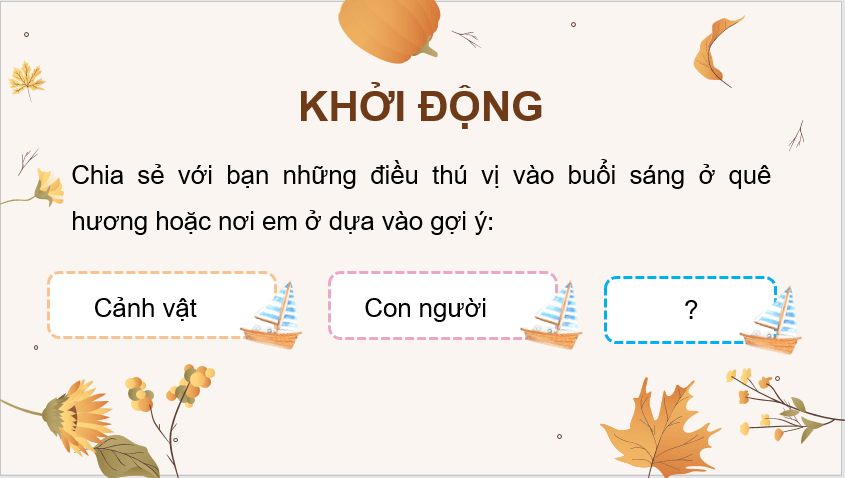 Giáo án điện tử Buổi sáng ở Hòn Gai lớp 4 | PPT Tiếng Việt lớp 4 Chân trời sáng tạo