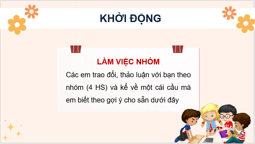 Giáo án điện tử Cái cầu lớp 4 | PPT Tiếng Việt lớp 4 Kết nối tri thức