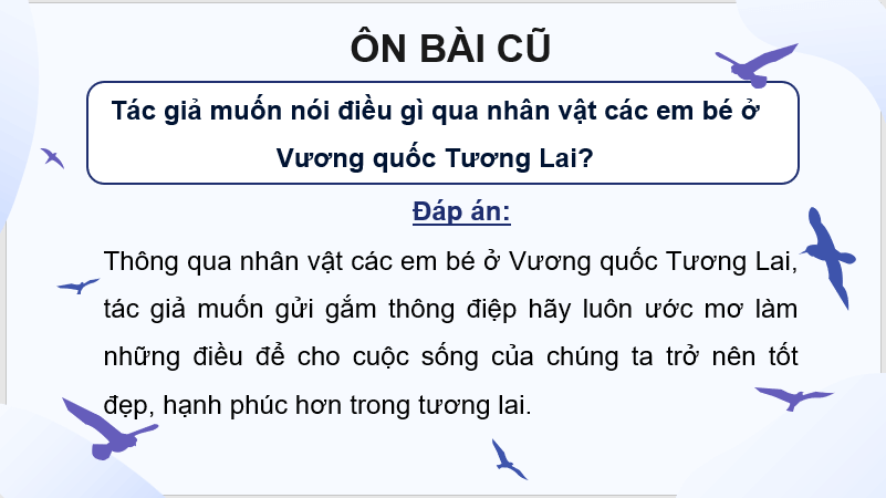 Giáo án điện tử Cánh chim nhỏ lớp 4 | PPT Tiếng Việt lớp 4 Kết nối tri thức