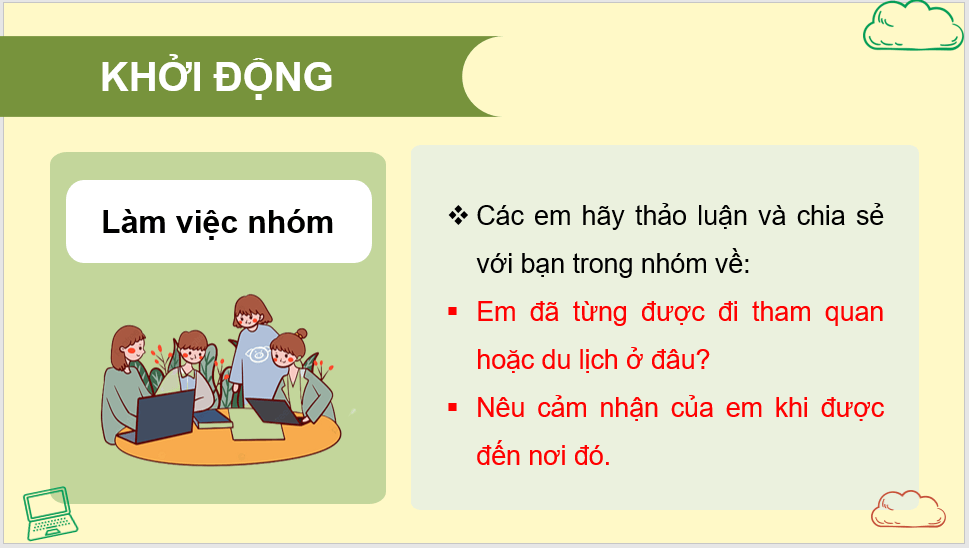 Giáo án điện tử Chuyến du lịch thú vị lớp 4 | PPT Tiếng Việt lớp 4 Kết nối tri thức