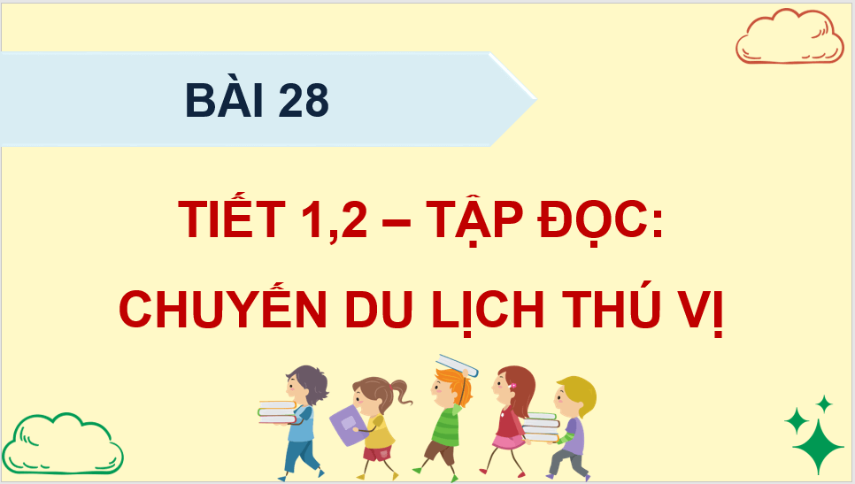 Giáo án điện tử Chuyến du lịch thú vị lớp 4 | PPT Tiếng Việt lớp 4 Kết nối tri thức