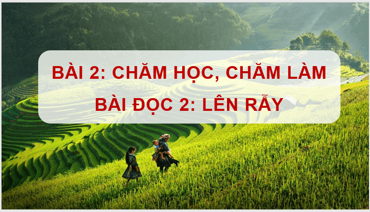 Giáo án điện tử Lên rẫy lớp 4 | PPT Tiếng Việt lớp 4 Cánh diều