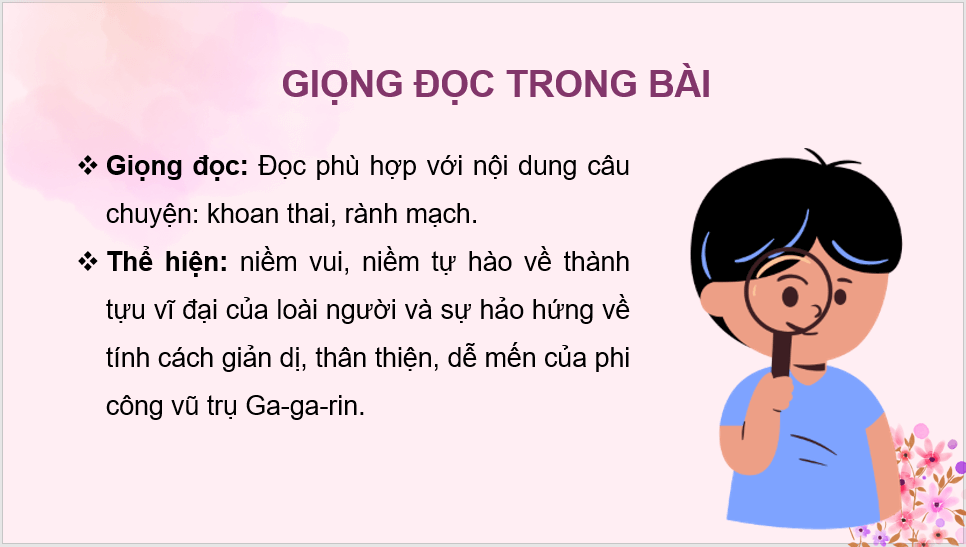 Giáo án điện tử Nụ cười Ga-ga-rin lớp 4 | PPT Tiếng Việt lớp 4 Cánh diều