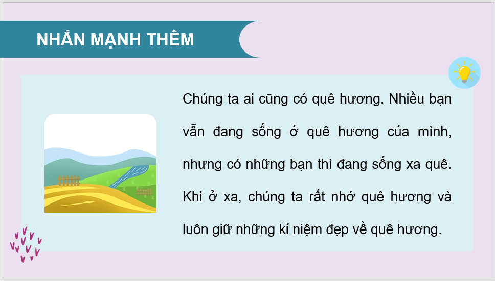 Giáo án điện tử Quê ngoại lớp 4 | PPT Tiếng Việt lớp 4 Kết nối tri thức