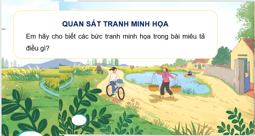 Giáo án điện tử Trước ngày xa quê lớp 4 | PPT Tiếng Việt lớp 4 Kết nối tri thức