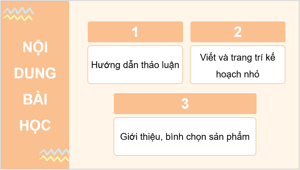 Giáo án điện tử Lập kế hoạch nhỏ lớp 4 | PPT Tiếng Việt lớp 4 Cánh diều