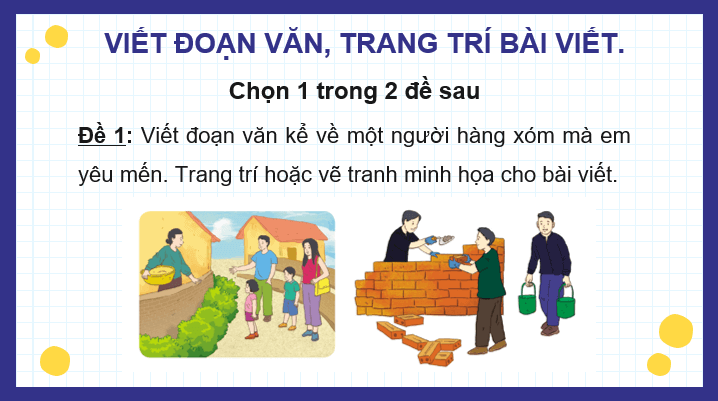 Giáo án điện tử Tình làng nghĩa xóm lớp 4 | PPT Tiếng Việt lớp 4 Cánh diều