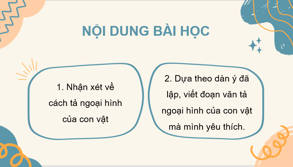 Giáo án điện tử Luyện tập tả con vật (trang 51) lớp 4 | PPT Tiếng Việt lớp 4 Cánh diều