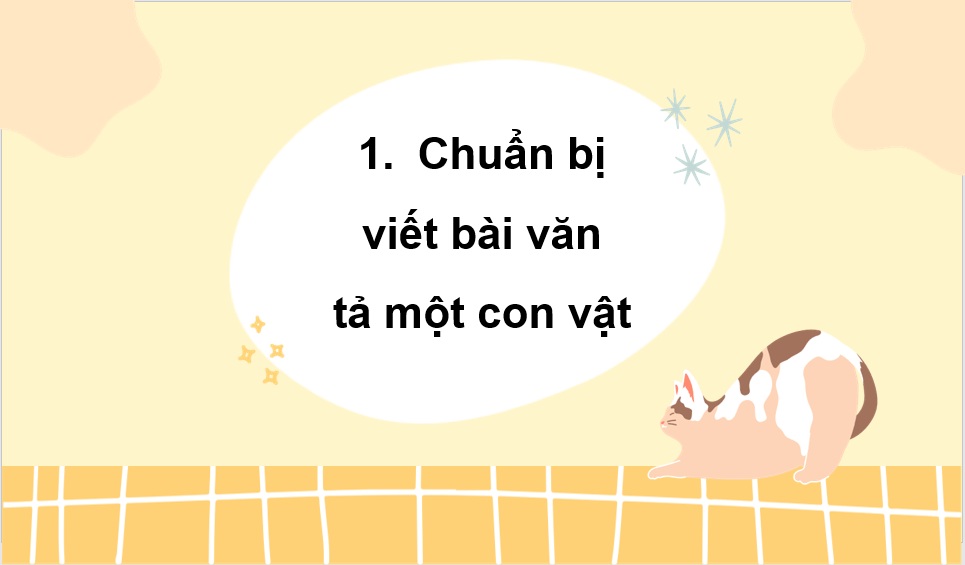 Giáo án điện tử Luyện tập tả con vật (trang 58) lớp 4 | PPT Tiếng Việt lớp 4 Cánh diều