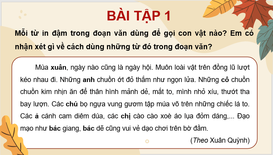 Giáo án điện tử (Luyện từ và câu lớp 4) Biện pháp nhân hóa lớp 4 | PPT Tiếng Việt lớp 4 Kết nối tri thức