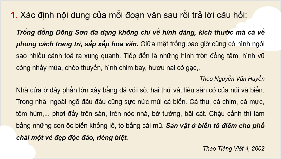 Giáo án điện tử (Luyện từ và câu lớp 4) Câu chủ đề | PPT Tiếng Việt lớp 4 Chân trời sáng tạo